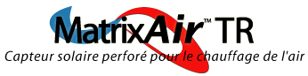 MatrixAir TR- Transpired solar air heating collector