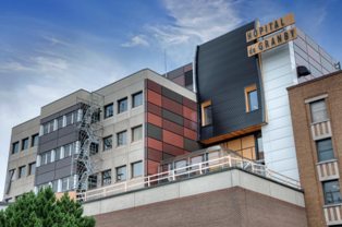 Institutional buildings, solar air heating projects